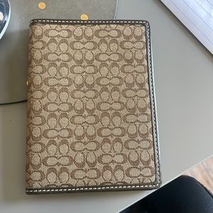 Coach passport cover